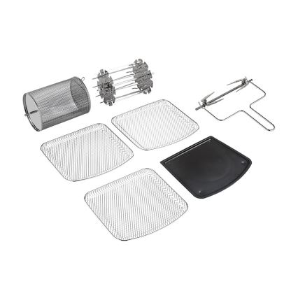 TESLA Electronics AirCook & Grill - Älykäs monitoiminen digitaalinen kuumailmapaistinu 12 l 1800W/230V Wi-Fi