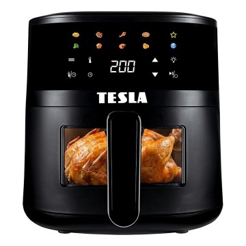 TESLA Electronics AirCook - Kuumailmafriteeraaja 4,4 l 1450W/230V musta