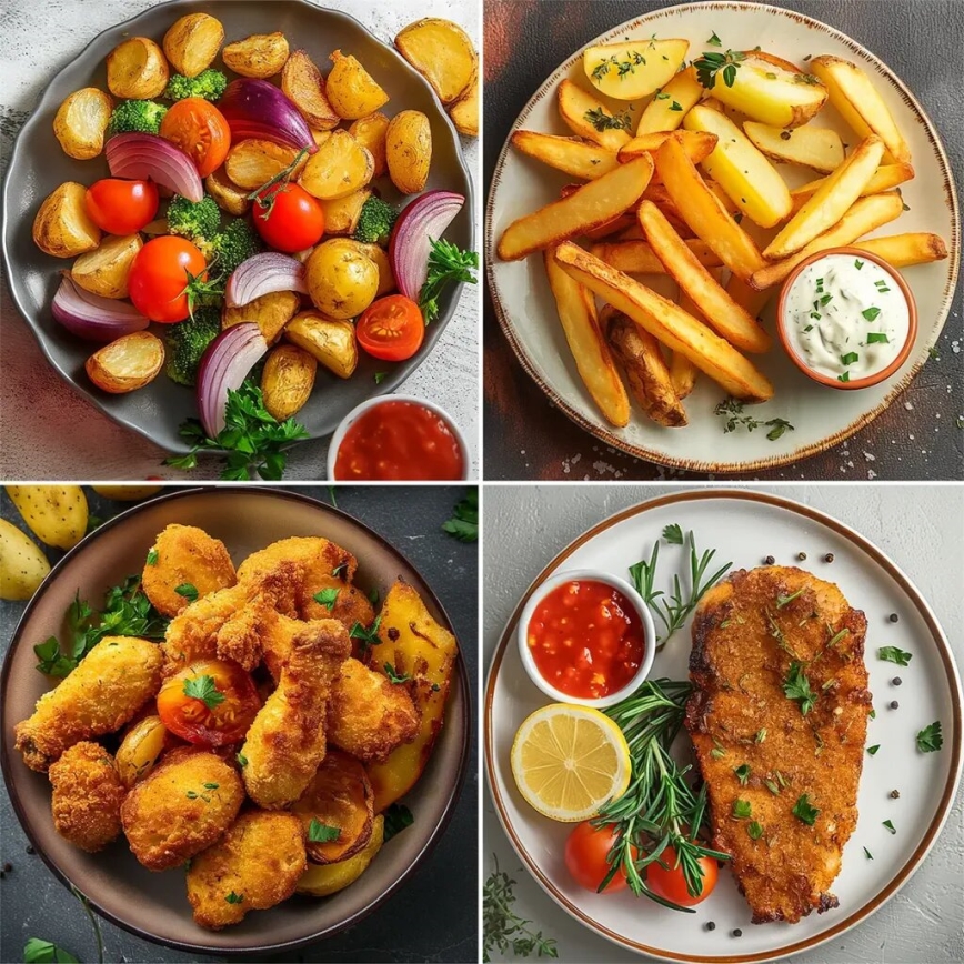 TESLA Electronics AirCook - Monitoiminen kaksoisdigitaalinen kuumailmapaistinu 9 l 2400W/230V