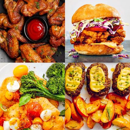 TESLA Electronics AirCook - Monitoiminen digitaalinen Air fryer 11 l 2000W/230V