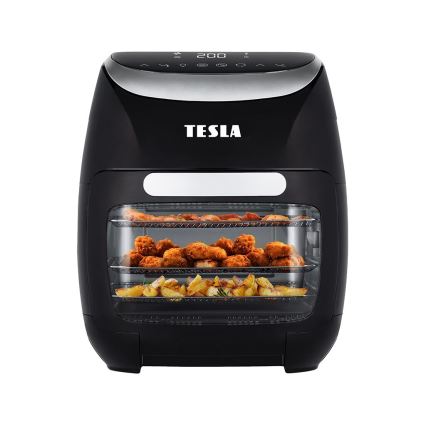 TESLA Electronics AirCook - Monitoiminen digitaalinen Air fryer 11 l 2000W/230V
