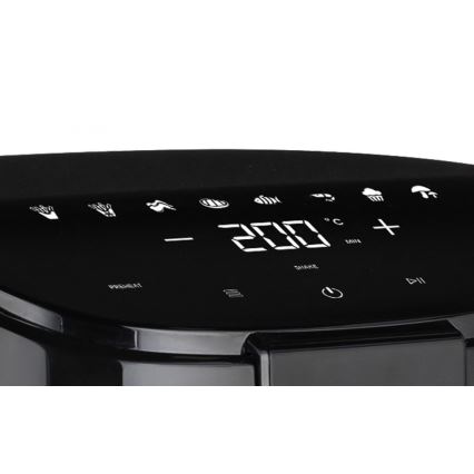 TESLA Electronics AirCook - Monitoiminen digitaalinen Air fryer 4 l 1500W/230V