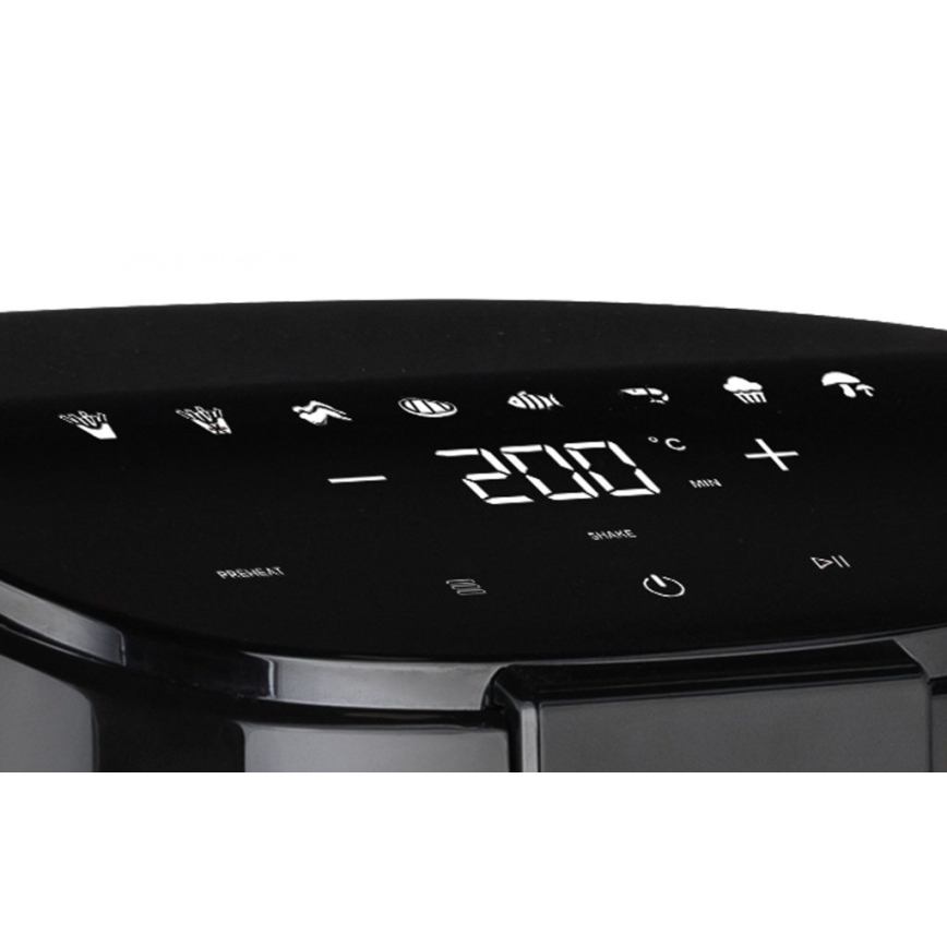 TESLA Electronics AirCook - Monitoiminen digitaalinen Air fryer 4 l 1500W/230V