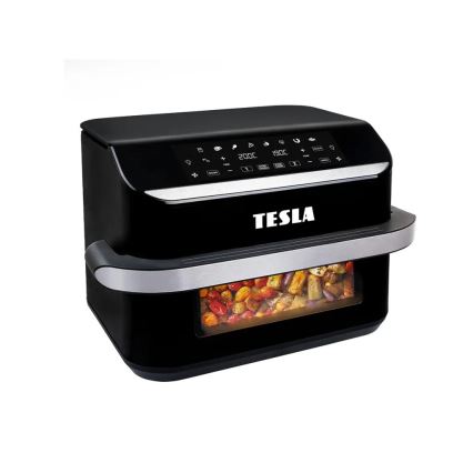 TESLA Electronics AirCook - Monitoiminen kaksoisdigitaalinen kuumailmapaistinu 10 l 2400W/230V