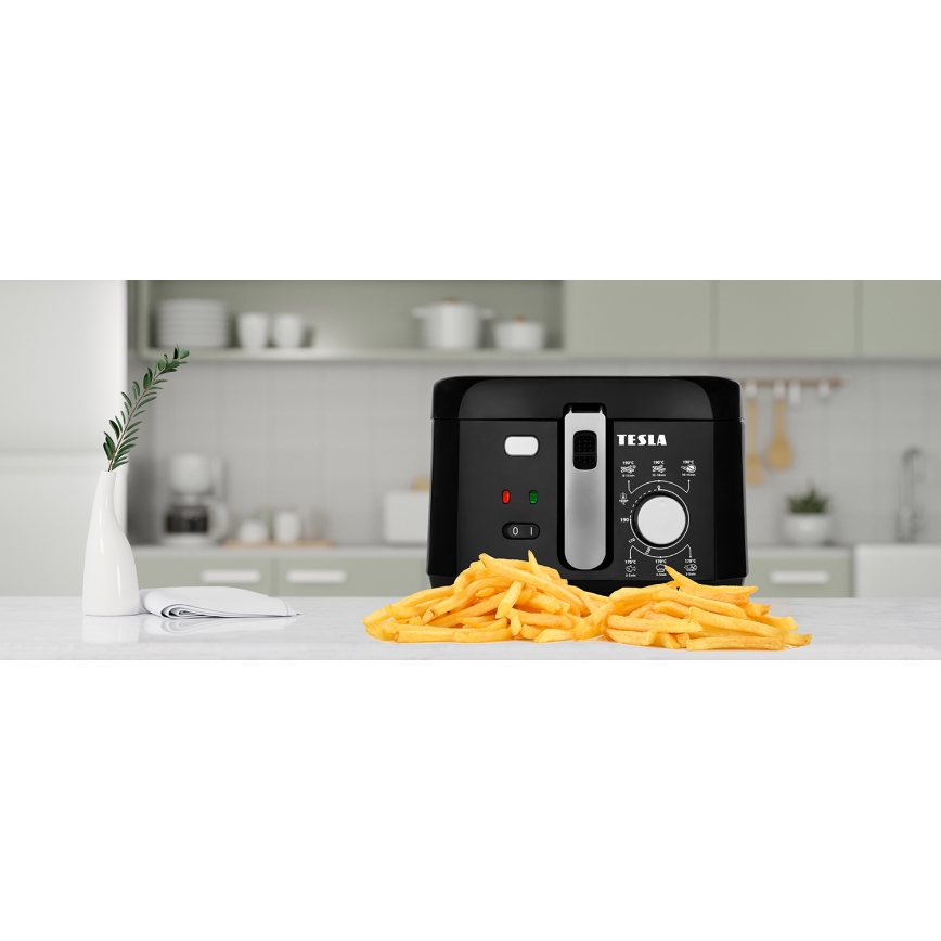 TESLA Electronics EasyCook - Friteerauskeitin 2,5 l 1800W/230V