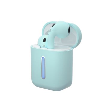 TESLA Electronics - Langattomat kuulokkeet 300 mAh + 2x 25 mAh IPX4 turkoosi