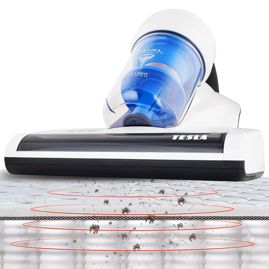 TESLA Electronics LifeStar - Kädessä pidettävä antibakteerinen pölynimuri UV-C-lampulla 3in1 550W/230V