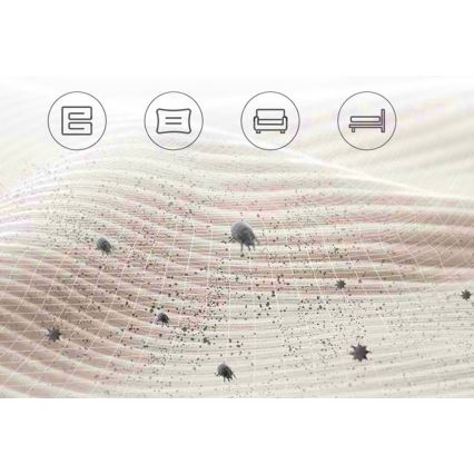 TESLA Electronics LifeStar - Kädessä pidettävä antibakteerinen pölynimuri UV-C-lampulla 3in1 550W/230V