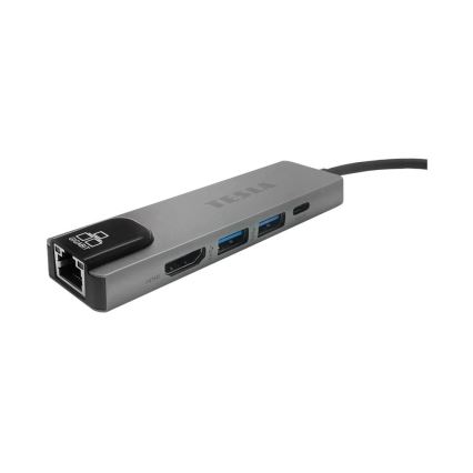 TESLA Electronics - Monitoiminen USB hub 5in1
