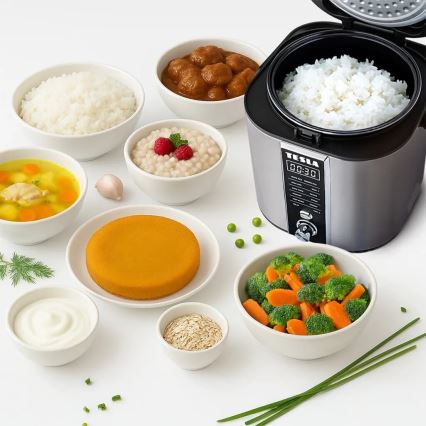 TESLA Electronics MultiCook - Monitoiminen riisinkeitin 2,1 l 400W/230V