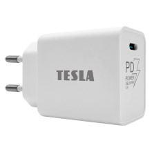 TESLA Electronics - Pikalatausadapteri Power Delivery 20W valkoinen
