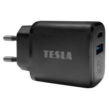 TESLA Electronics - Pikalatausadapteri Power Delivery 25W musta