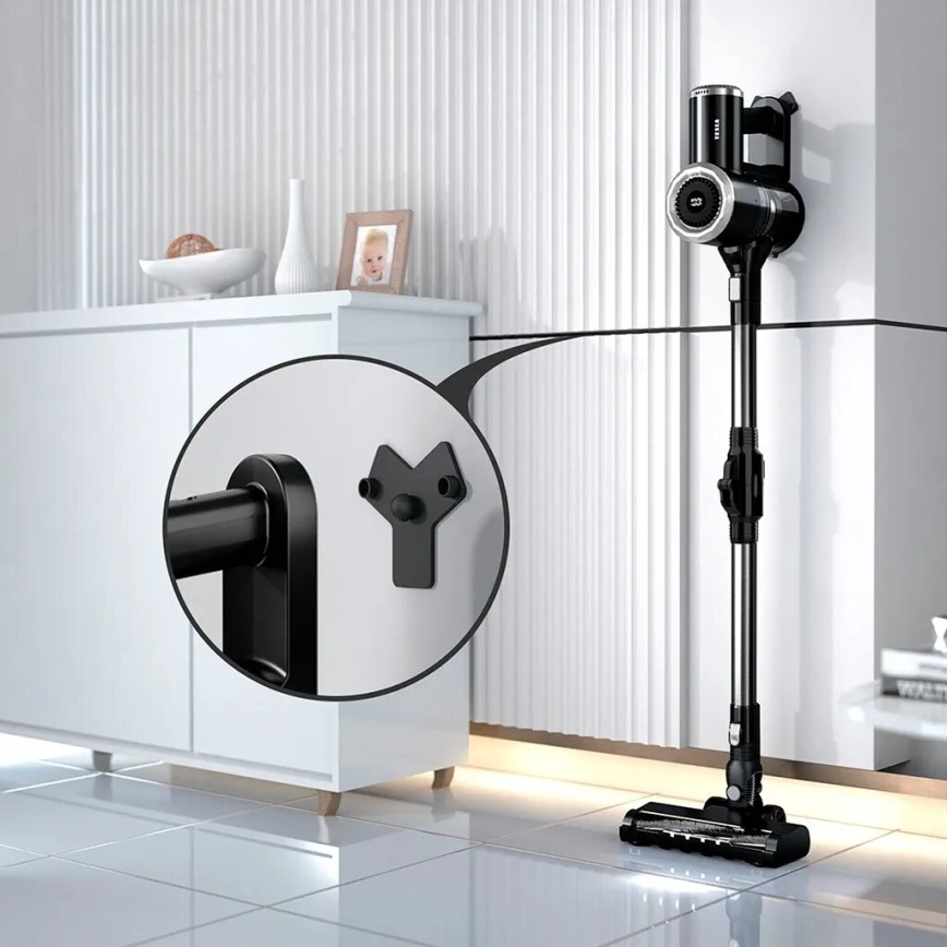 TESLA Electronics PureStar - Joustava langaton 2-in-1 varsi-imuri 150W/2200 mAh musta