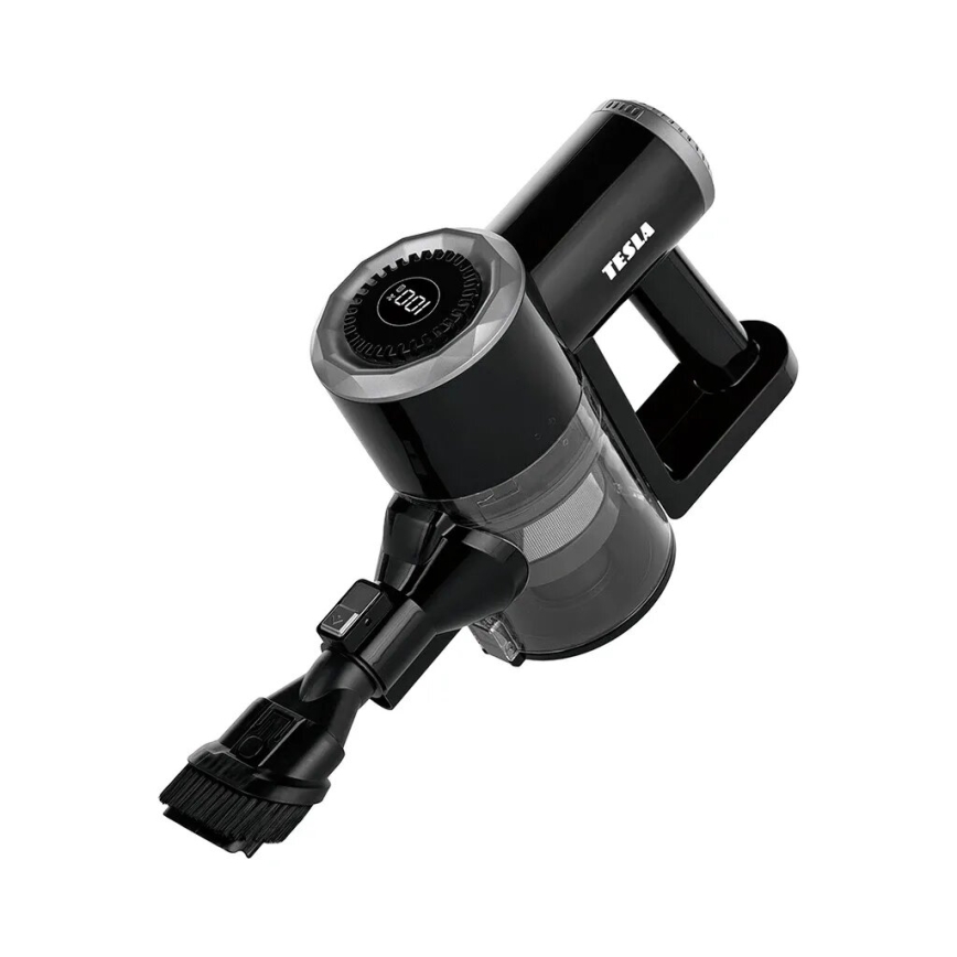 TESLA Electronics PureStar - Joustava langaton 2-in-1 varsi-imuri 150W/2200 mAh musta