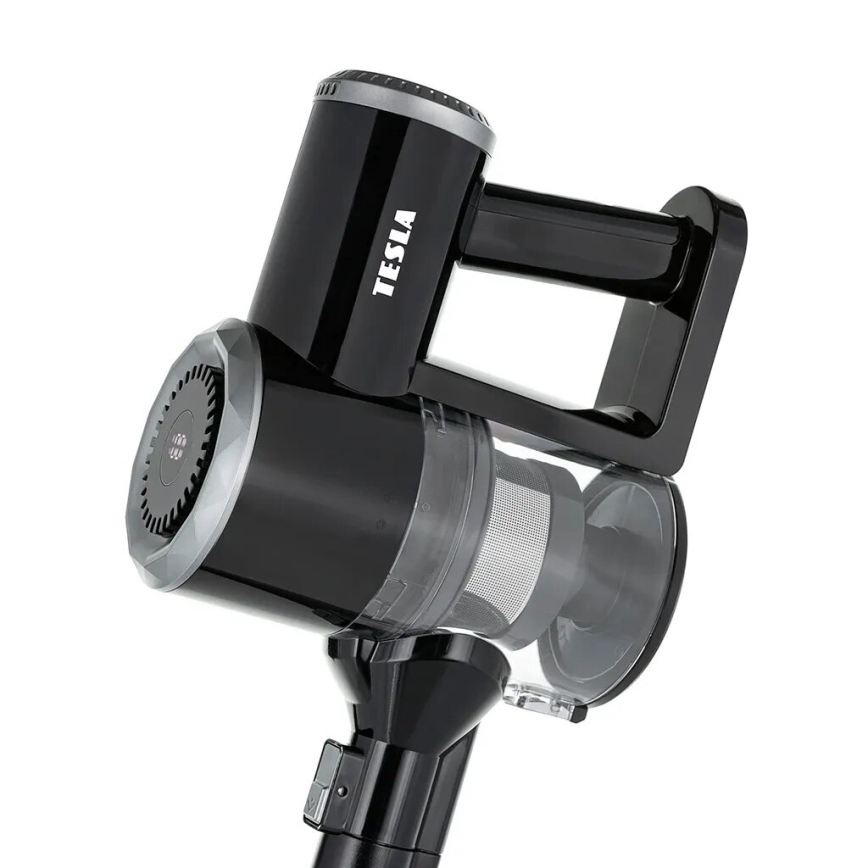 TESLA Electronics PureStar - Joustava langaton 2-in-1 varsi-imuri 150W/2200 mAh musta