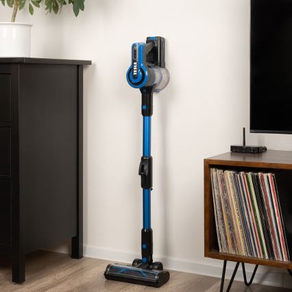 TESLA Electronics PureStar - Joustava langaton 3-in-1 tankosuodatinimuri 300W/2200 mAh musta/sininen