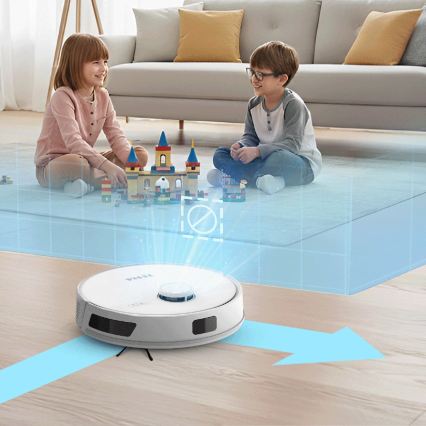 TESLA Electronics RoboStar - Älykäs robotti-imuri 3-in-1 3200 mAh Wi-Fi valkoinen