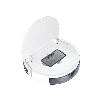 TESLA Electronics RoboStar - Älykäs robottipölynimuri 2in1 2500 mAh Wi-Fi Tuya valkoinen + kauko-ohjaus
