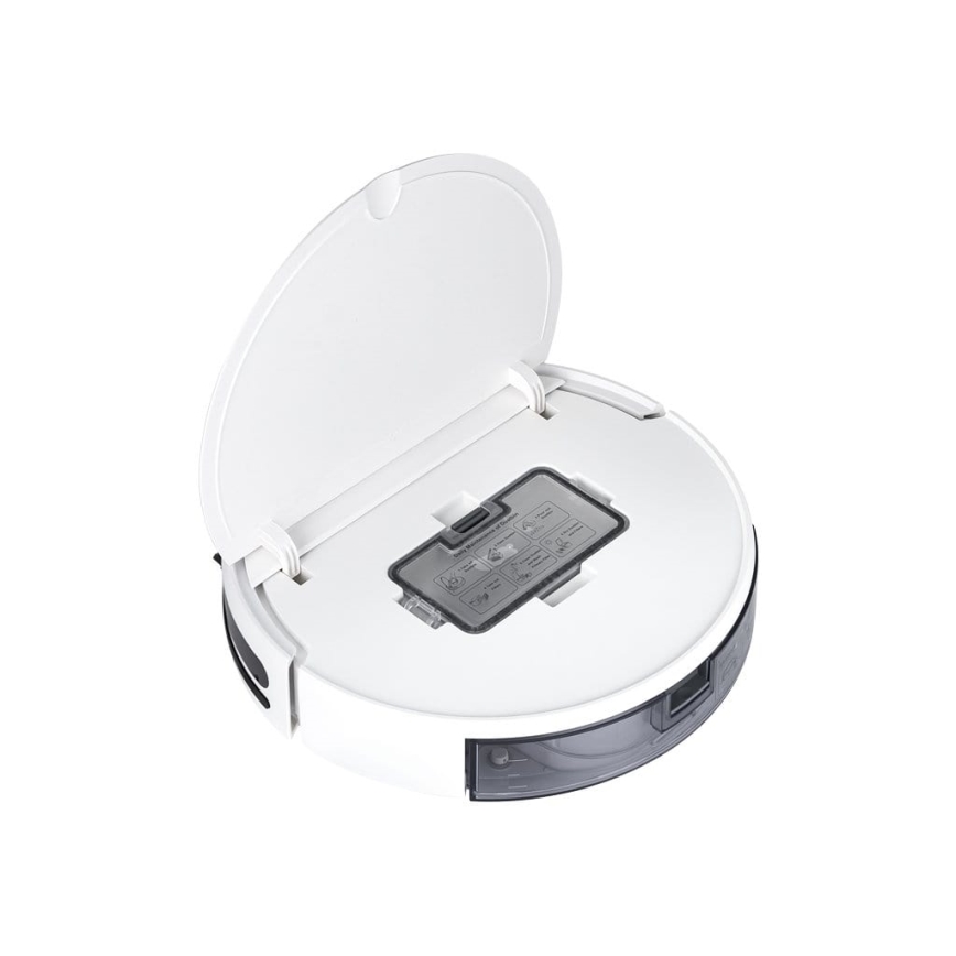 TESLA Electronics RoboStar - Älykäs robottipölynimuri 2in1 2500 mAh Wi-Fi Tuya valkoinen + kauko-ohjaus