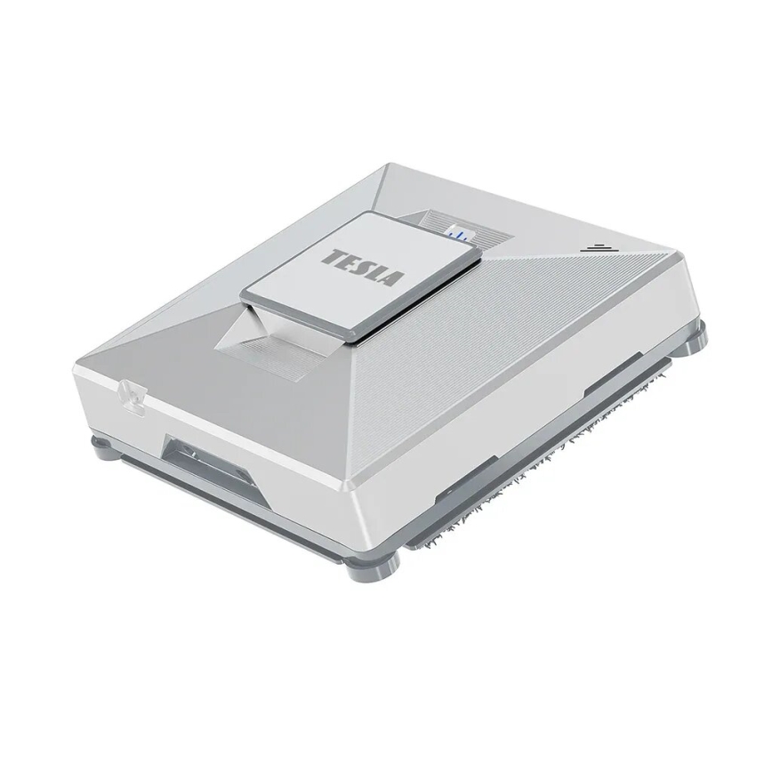 TESLA Electronics RoboStar - Älykäs ikkunanpesuri vesiruiskulla 72W/230V/650 mAh Wi-Fi + kaukosäädin