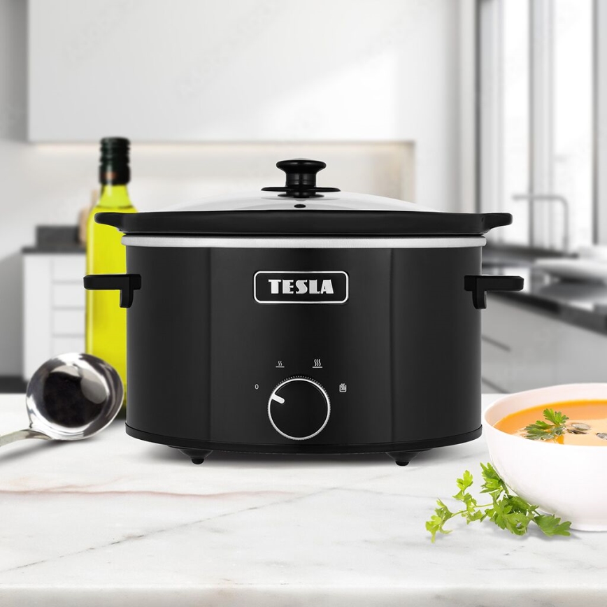 TESLA Electronics SlowCook - Haudutuskattila 3,5 l 200W/230V