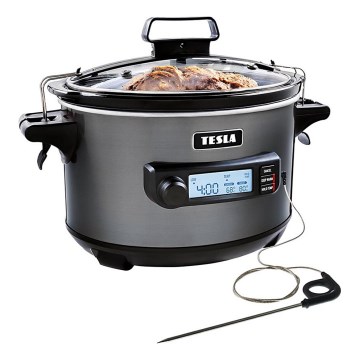 TESLA Electronics SlowCook - Hidaskeitin 5,6 l 290W/230V