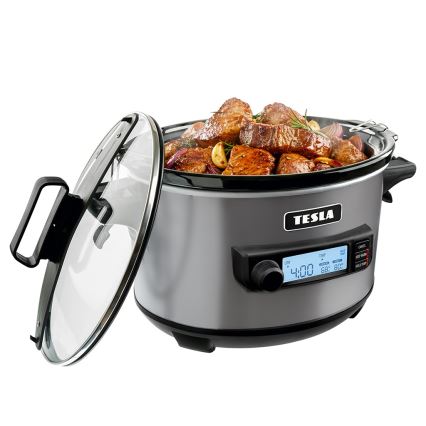 TESLA Electronics SlowCook - Hidaskeitin 5,6 l 290W/230V