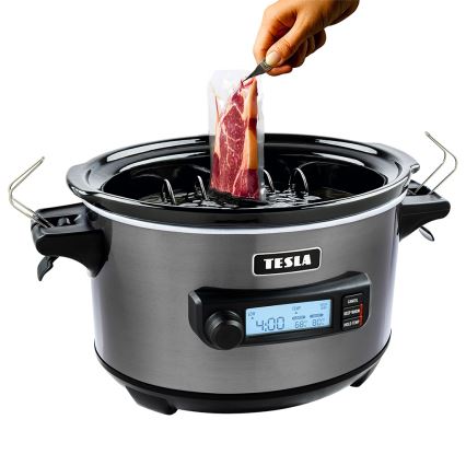 TESLA Electronics SlowCook - Hidaskeitin 5,6 l 290W/230V