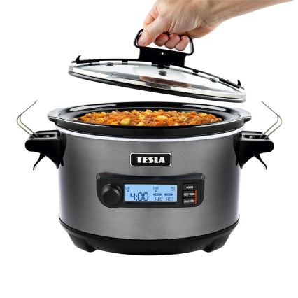TESLA Electronics SlowCook - Hidaskeitin 5,6 l 290W/230V