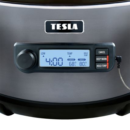 TESLA Electronics SlowCook - Hidaskeitin 5,6 l 290W/230V