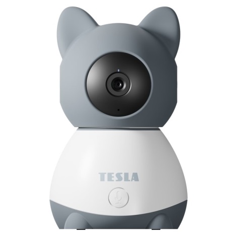 TESLA Smart - Älykamera 360 Baby Full HD 1080p 5V Wi-Fi harmaa