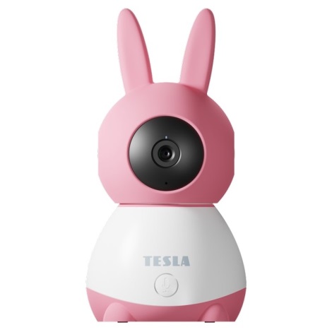 TESLA Smart - Älykamera 360 Baby Full HD 1080p 5V Wi-Fi pinkki