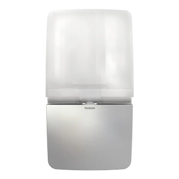 theben - LED-seinävalaisin 11 W / 230 V, hopea, IP55