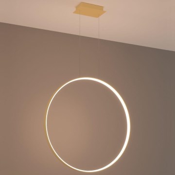 Thoro TH.175 - LED-kattokruunu johdossa RIO LED/50W/230V CRI 90 3000K halkaisija 78 cm kulta