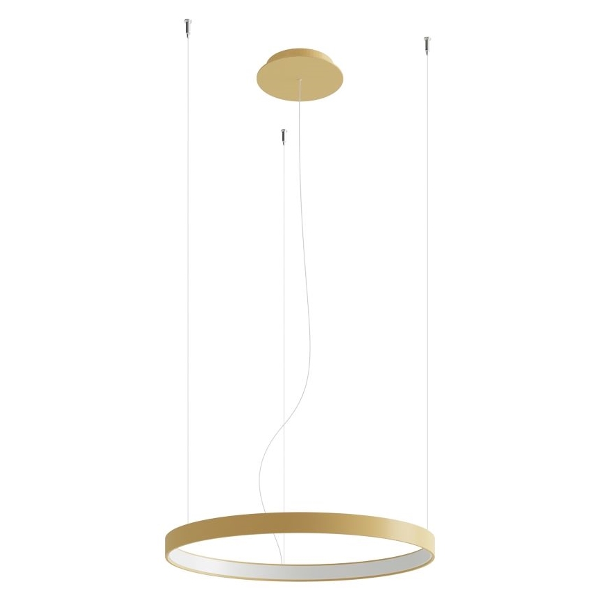 Thoro TH.216 - LED-kattokruunu johdossa RIO LED/30W/230V CRI 90 3000K halkaisija 55 cm kulta