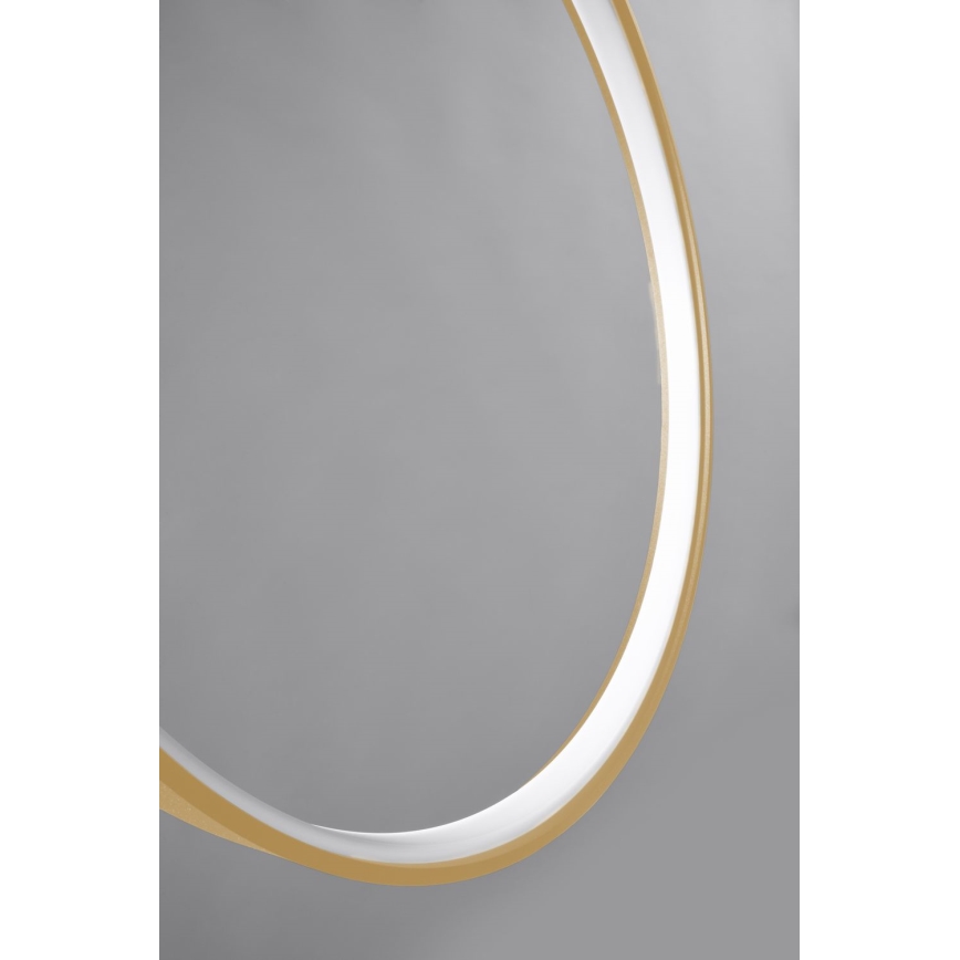 Thoro TH.221 - LED-kattokruunu johdossa RIO LED/30W/230V CRI 95 4000K halkaisija 55 cm kulta