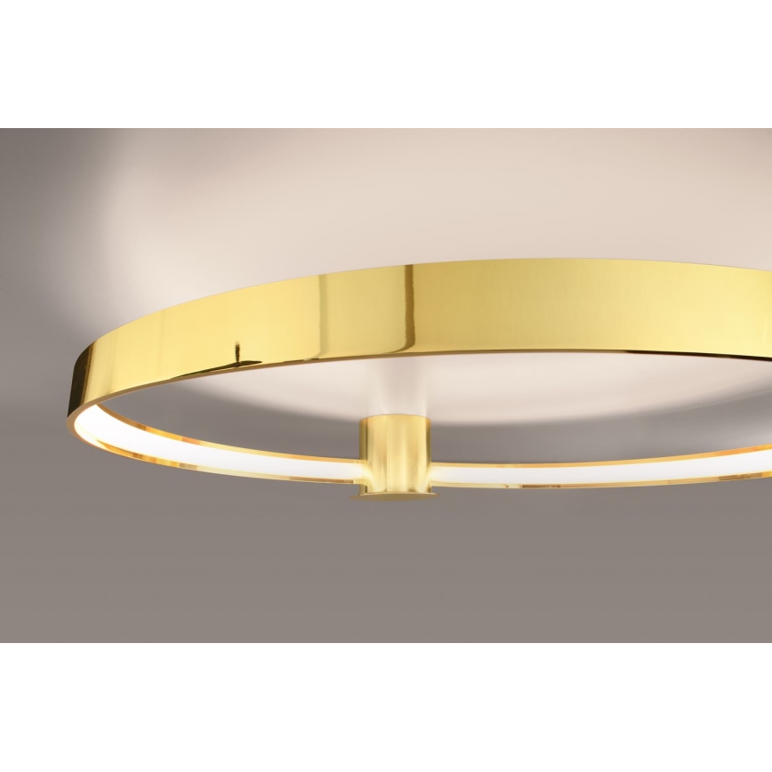 Thoro TH.252 - LED-kattovalaisin RIO LED/50W/230V CRI 90 3000K halkaisija 78 cm kulta