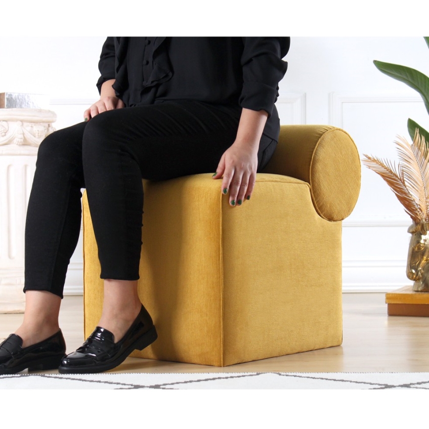 TIKI-rahi 47x45 cm keltainen