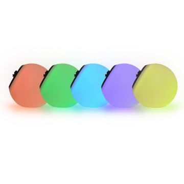 Top Light BALL RGB +kaukosäädin - LED RGB Himmennettävä aurinkokennovalo BALL LED/1,2W/3,7V IP44 + kauko-ohjaus