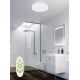 Top Light - Himmennettävä kylpyhuoneen LED-kattovalaisin TWISTER LED/51W/230V IP44 + kauko-ohjaus