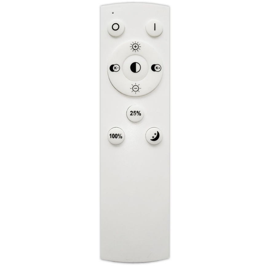 Top Light - Himmennettävä LED-kattokruunu johdossa ORBIT LED/40W/230V 3000-6500K halkaisija 50 cm musta + kauko-ohjaus