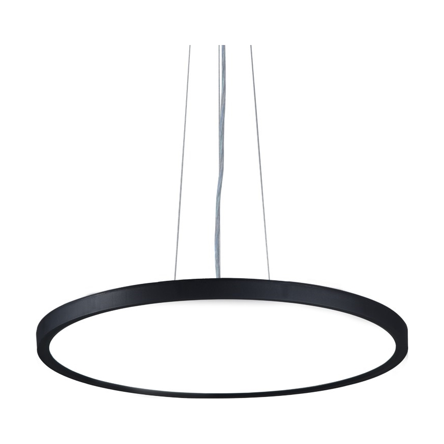 Top Light - Himmennettävä LED-kattokruunu johdossa REVIT LED/50W/230V 3000-6500K halkaisija 60 cm musta + kauko-ohjaus