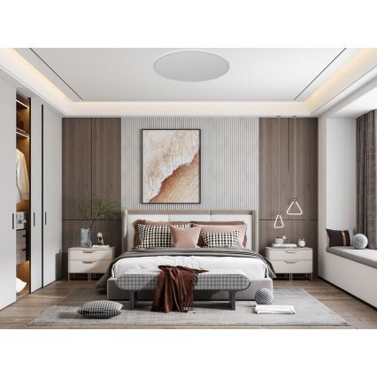 Top Light - Himmennettävä LED-kattovalaisin REVIT LED/50W/230V 3000-6500K + kauko-ohjaus