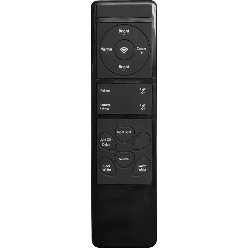 Top Light - Himmennettävä LED-kattovalaisin SATELLITE LED/36W/230V 3000-6500K halkaisija 43 cm valkoinen/ruskea + kauko-ohjaus