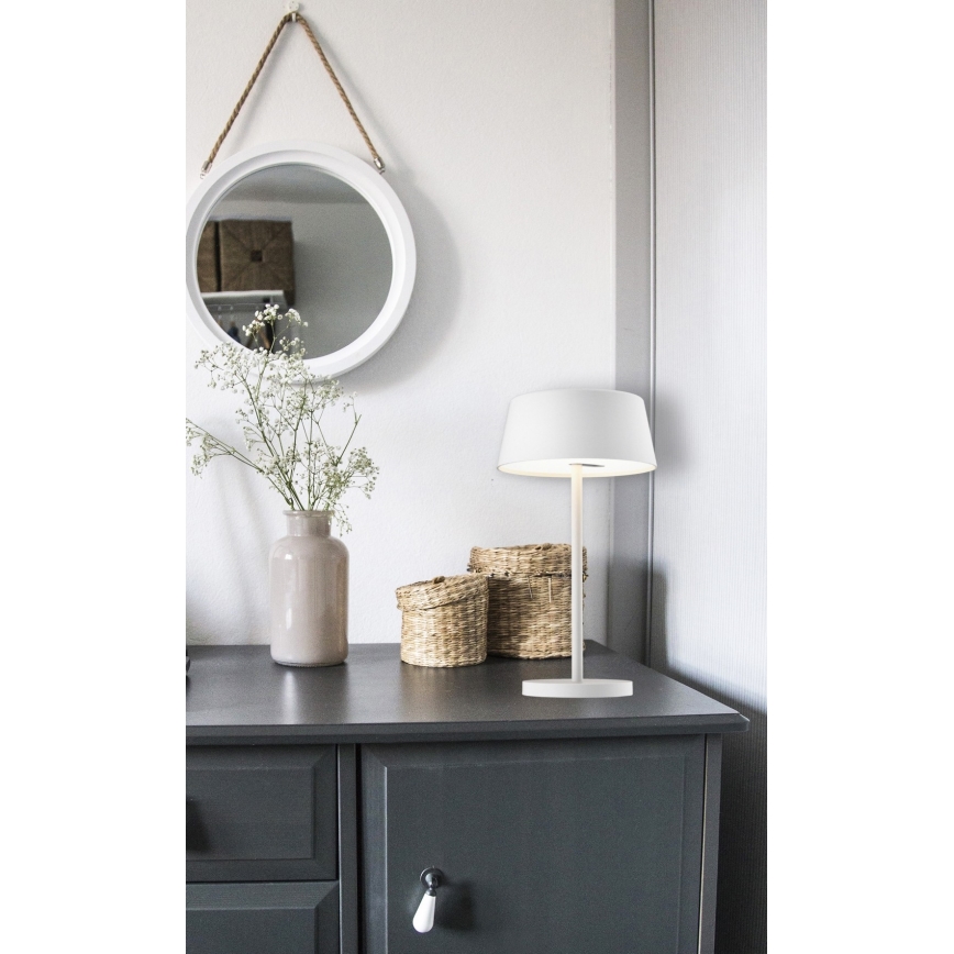 Top Light - Himmennettävä LED-kosketuspöytävalaisin PARIISI B LED/6,5W/230V valkoinen