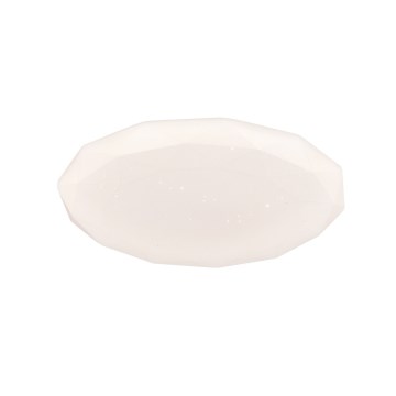 Top Light - himmennettävä LED-kylpyhuoneen kattovalaisin SPARKLE LED/60W/230V 3000-6500K IP44 Ø 49 cm valkoinen + kaukosäädin