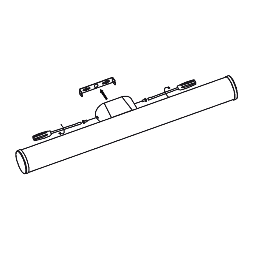 Top Light - Kylpyhuoneen LED-peilivalo MADEIRA LED/8W/230V 40 cm IP44
