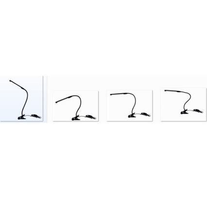 Top Light Lara C - LED-himmennyslamppu pidikkeellä LARA USB LED/5W/230V