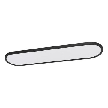 Top Light - LED Himennettävä pinta-asennettava riippuvalaisin OVAL LED/36W/230V 3000-6500K musta + kaukosäädin