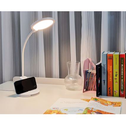 Top Light - LED-himmennettävä kosketusohjattu pöytävalaisin VIOLA LED/12W/230V 2700-6500K valkoinen